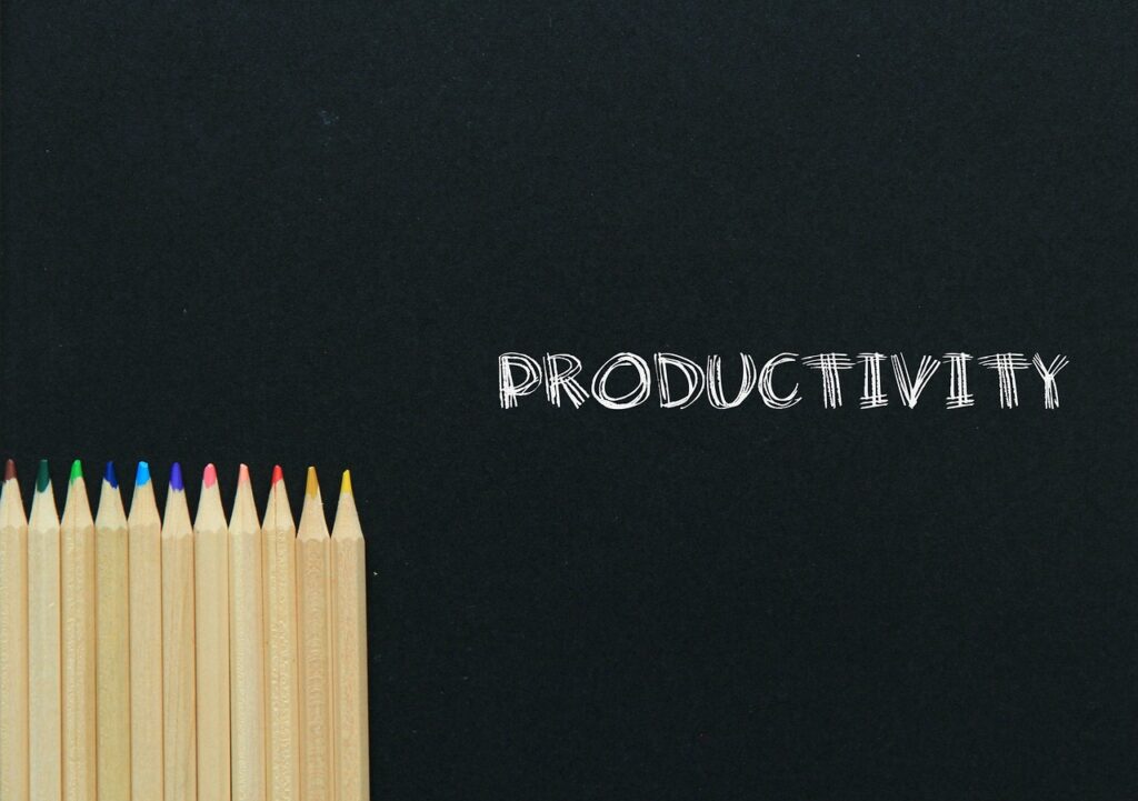 productivity is written 